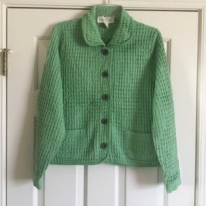 MOD-O-DOE mint green cotton jacket M